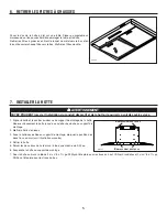 Предварительный просмотр 17 страницы Broan Elite ARKEW46 Installation Use And Care Manual