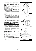 Предварительный просмотр 38 страницы Broan Elite E54000 Manual