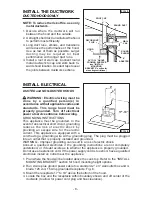 Предварительный просмотр 8 страницы Broan Elite E55000 Instruction Manual