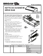 Предварительный просмотр 5 страницы Broan Elite E6430SS Specification Sheet