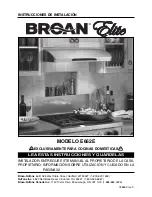 Предварительный просмотр 25 страницы Broan Elite E662E Installation Instructions Manual