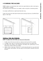 Предварительный просмотр 7 страницы Broan Elite EBS1244SS User Instructions