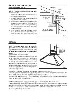 Предварительный просмотр 5 страницы Broan Elite RM5036 Manual