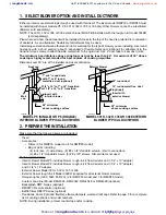 Preview for 4 page of Broan ELITE RMIP33 Installation Instructions Manual