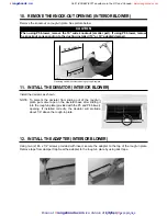 Preview for 7 page of Broan ELITE RMIP33 Installation Instructions Manual