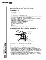 Предварительный просмотр 8 страницы Broan EQLD1 Series Installation Use And Care Manual