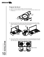 Предварительный просмотр 10 страницы Broan EQLD1 Series Installation Use And Care Manual