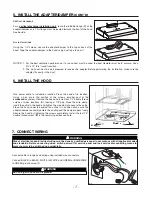 Preview for 7 page of Broan ESB10 Installation Instructions & Use And Care