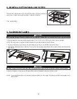 Preview for 8 page of Broan ESB10 Installation Instructions & Use And Care