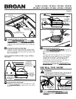 Предварительный просмотр 4 страницы Broan EVOLUTION 1 QP130BL Instructions Manual