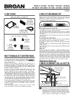 Предварительный просмотр 8 страницы Broan EVOLUTION 1 QP130BL Instructions Manual