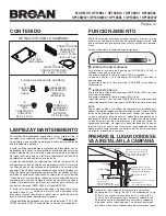 Предварительный просмотр 14 страницы Broan EVOLUTION 1 QP130BL Instructions Manual