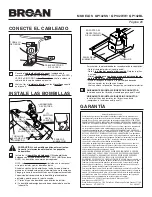 Preview for 20 page of Broan EVOLUTION 1 QP142BL Instructions Manual