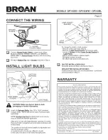 Предварительный просмотр 6 страницы Broan EVOLUTION QP142BL Instructions Manual