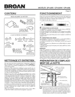 Предварительный просмотр 9 страницы Broan EVOLUTION QP142BL Instructions Manual