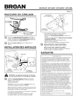 Предварительный просмотр 13 страницы Broan EVOLUTION QP142BL Instructions Manual