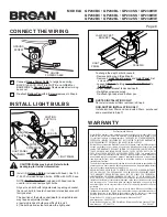 Предварительный просмотр 6 страницы Broan EVOLUTIONTM 2 QP230BC Instructions Manual