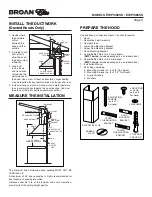 Preview for 3 page of Broan EWP1306SS Instructions Manual