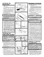 Preview for 3 page of Broan F40000 SERIES Instructions Manual