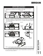 Предварительный просмотр 11 страницы Broan Glacier BCSD Series Installation Use And Care Manual