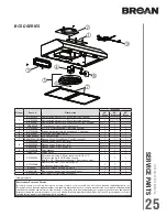 Предварительный просмотр 25 страницы Broan Glacier BCSD Series Installation Use And Care Manual