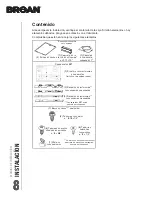 Предварительный просмотр 34 страницы Broan Glacier BCSD Series Installation Use And Care Manual