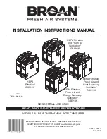 Предварительный просмотр 1 страницы Broan GSEH3K Installation Instructions Manual