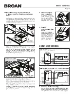 Preview for 3 page of Broan HUMIDITY SENSING FAN QTRE100S Instructions Manual