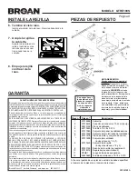 Preview for 8 page of Broan HUMIDITY SENSING FAN QTRE100S Instructions Manual