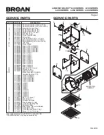 Предварительный просмотр 4 страницы Broan L250 Series Manual