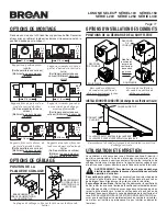 Предварительный просмотр 11 страницы Broan L250 Series Manual
