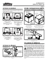 Предварительный просмотр 7 страницы Broan Losone Select L1500 Series Instructions Manual