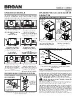 Предварительный просмотр 7 страницы Broan LOSONE SELECT L300KMG Instruction Manual