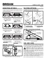 Preview for 3 page of Broan LoSone Select L400K Manual