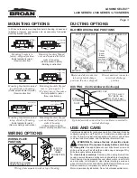 Предварительный просмотр 3 страницы Broan Losone Select Series Installation Manual