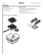 Preview for 3 page of Broan LP50100DC Installation Manual