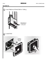 Предварительный просмотр 6 страницы Broan LP80 Installation Manual