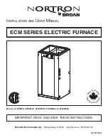 Broan nortron 21D10 Installation And User Manual preview