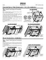 Preview for 3 page of Broan NuTone RDF1 Installation Manual