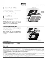 Preview for 4 page of Broan NuTone RDF1 Installation Manual