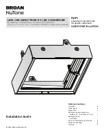 Preview for 5 page of Broan NuTone RDF1 Installation Manual