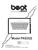 Предварительный просмотр 1 страницы Broan PKEX22 User Manual