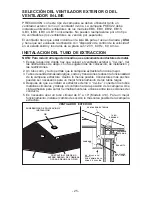 Предварительный просмотр 25 страницы Broan PKEX22 User Manual