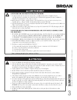 Preview for 13 page of Broan PM250SSP Installation Use & Care Instructions