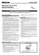 Preview for 5 page of Broan PM390 SERIES Instructions Manual