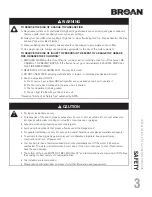 Preview for 3 page of Broan PM390SSP Installation, Use & Care Manual