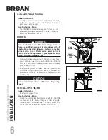 Preview for 6 page of Broan PM390SSP Installation, Use & Care Manual