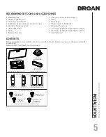 Предварительный просмотр 5 страницы Broan PMA400SS Installation, Use & Care Manual