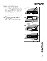 Предварительный просмотр 9 страницы Broan PMA400SS Installation, Use & Care Manual