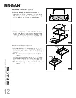 Предварительный просмотр 12 страницы Broan PMA400SS Installation, Use & Care Manual